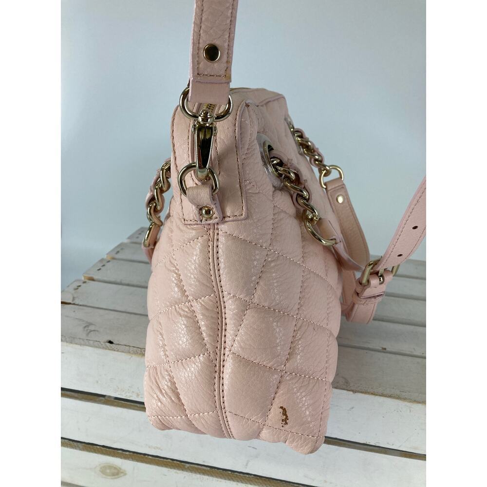 KATE SPADE PINK PUFFED QUILTED LEATHER CROSSBODY BAG (ASIS) - Picture 5 of 16